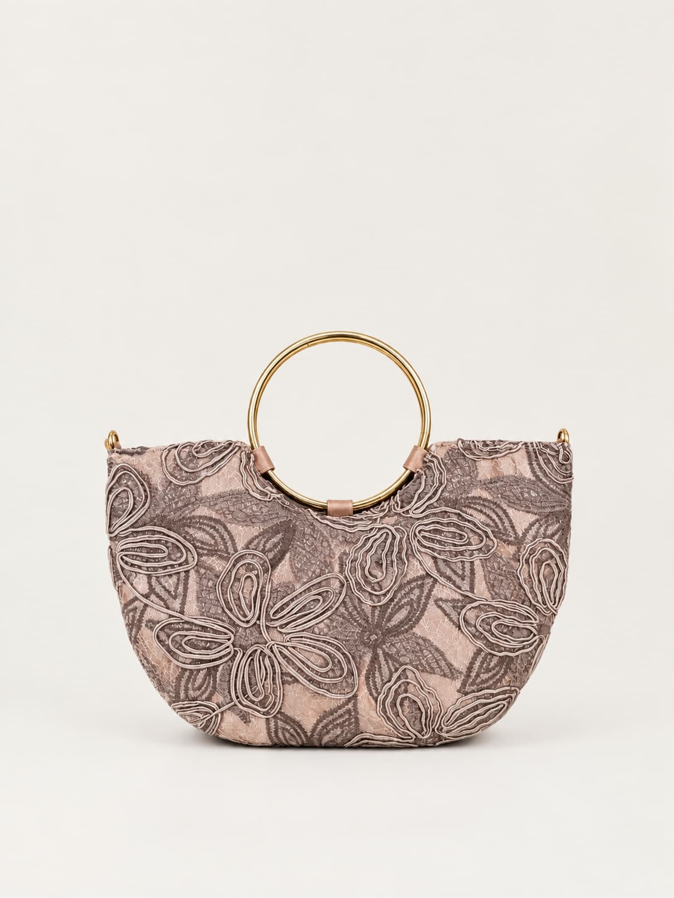 Satin & Fabric evening bag
