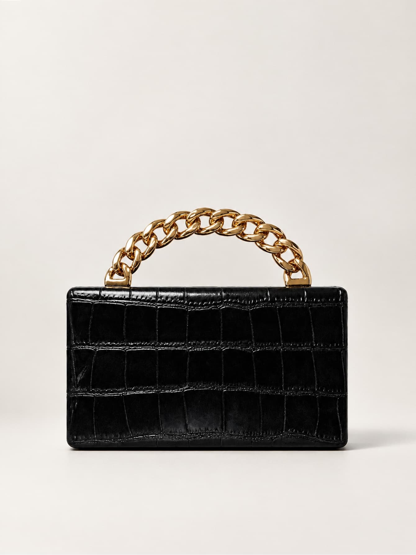 Metal evening bag